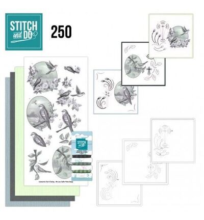 STDO250 - Find-it - Stitch & Do Kit de broderie - Mots de condoléances - 