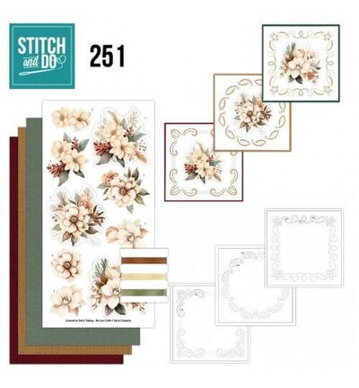 STDO251 - Find-it - Stitch & Do Kit de broderie - Hiver cosy - 