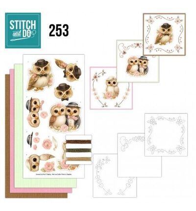 STDO253 - Find-it - Stitch & Do Kit de broderie - Owlways Yours - 