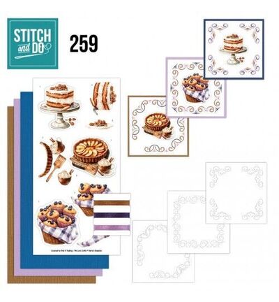 STDO259 - Find-it - Stitch & Do Kit de broderie - Boulangerie de campagne - 