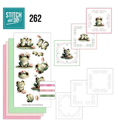 STDO262 - Find-it - Stitch & Do Kit de broderie - Cute Animals - Stitch &amp; Do Kit de broderie