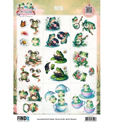 CD12495 - Find-it - Feuille à découper – Mini - Joyful Hoppers