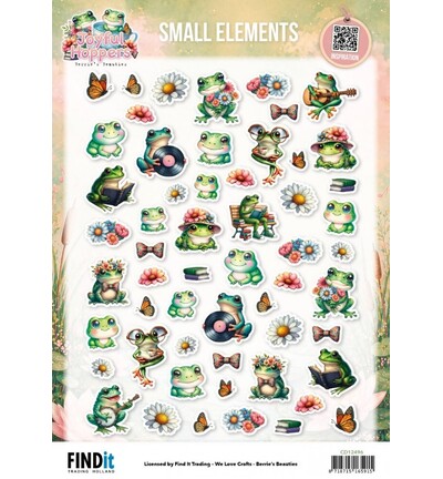 CD12496 - Find-it - Feuille à découper – Small Elements - Joyful Hoppers