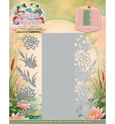 BBD10121 - Find-it - Dies – Pondside Borders - Joyful Hoppers