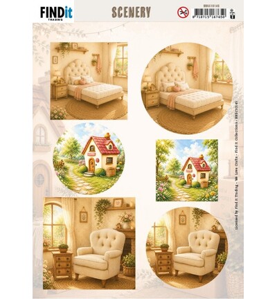BBSC10145 - Find-it - Scenery Push-out - Home Sweet Home - Home Sweet Home BBSC10145 - Find-it - Scenery Push-out - Home Sweet Home - Home Sweet Home