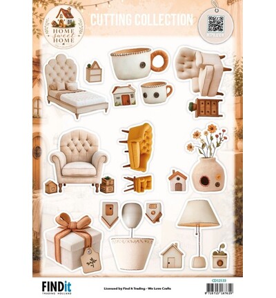 CD12533 - Find-it - Cutting Collection 10pcs - Homemade Happiness - Home Sweet Home - Home Sweet Home CD12533 - Find-it - Cutting Collection 10pcs - Homemade Happiness - Home Sweet Home - Home Sweet Home