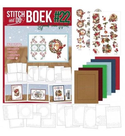 STDOBB022 - Find-it - Stitch & Do Livre A6 - 22 Ambiance de Noël - 
