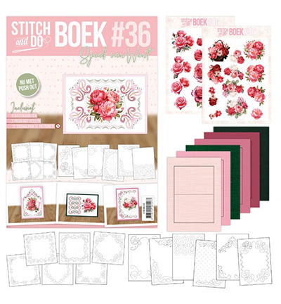 STDOBB036 - Find-it - Stitch & Do Livre A6 - 36 Roses - 