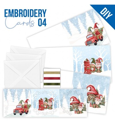 STDOPP004 - Find-it - Stitch & Do Cards 04 - Nains pour Noël - 
