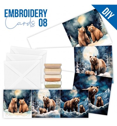 STDOPP008 - Find-it - Stitch & Do Cards 08 - Grizzly - 