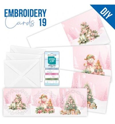 STDOPP019 - Find-it - Stitch & Do Cards 19 - Doux Noël - 