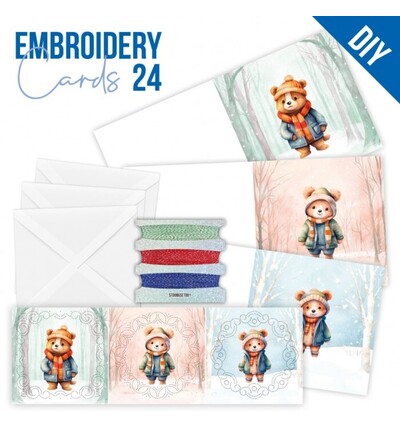 STDOPP024 - Find-it - Stitch & Do Cards 24 - O Bear - 