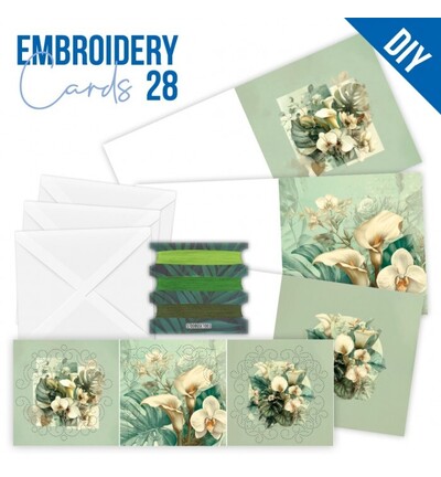 STDOPP028 - Find-it - Stitch & Do Cards 28 - Touche de vert - 