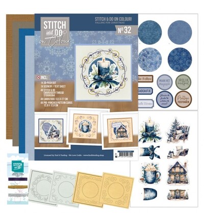 STDOOC10032 - Find-it - Stitch & Do on Colour 32 - Coup de coeur pour Noël - 