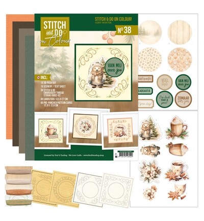 STDOOC10038 - Find-it - Stitch & Do on Colour 38 - Hiver cosy - 