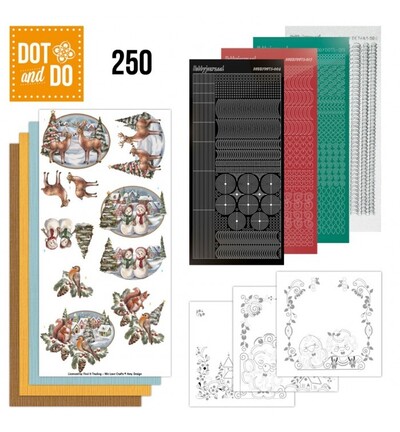 DODO250 - Find-it - Dot & Do 250 – Amy Design – Noël enneigé - 