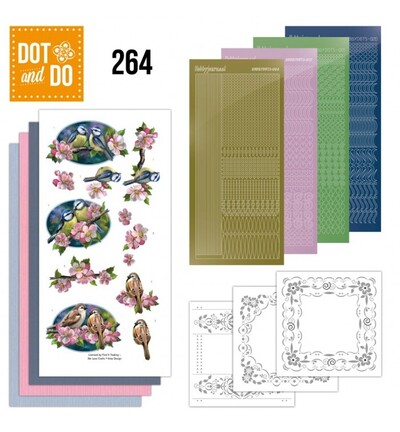 DODO264 - Find-it - Dot & Do 264 – Amy Design – Oiseaux bleus - 