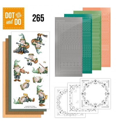 DODO265 - Find-it - Dot & Do 265 – Yvonne Creations – Gnomes musiciens - 