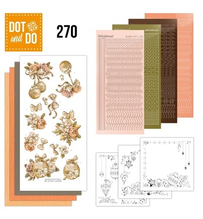 DODO270 - Find-it - Dot & Do 270 – Amy Design – Noël doré givré - 