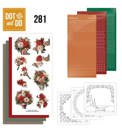 DODO281 - Find-it - Dot & Do 281 – Yvonne Creations – Noël floral - 
