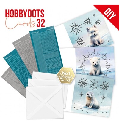 DODOPP032 - Find-it - Hobbydots Cards 32 – Amis d'hiver - Hobbydots Cards