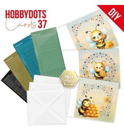 DODOPP037 - Find-it - Hobbydots Cards 37 – Abeilles joyeuses - Hobbydots Cards