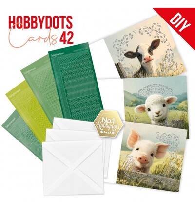DODOPP042 - Find-it - Hobbydots Cards 42 – Animaux de printemps - Hobbydots Cards