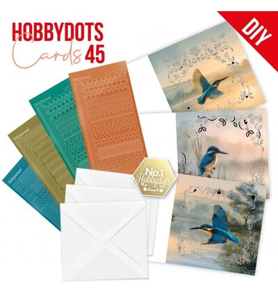 DODOPP045 - Find-it - Hobbydots Cards 45 – Martin-pêcheur - Hobbydots Cards
