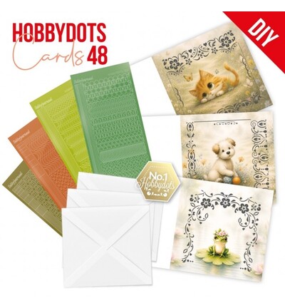 DODOPP048 - Find-it - Hobbydots Cards 48 – Amis d'été - Hobbydots Cards
