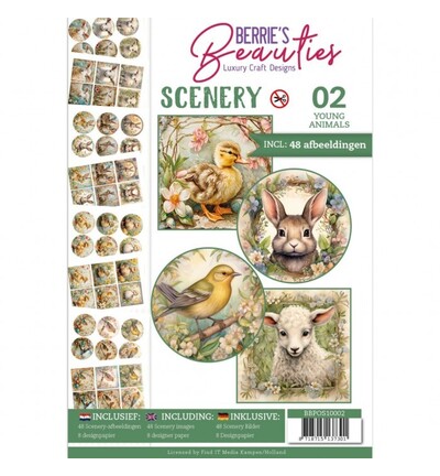 BBPOS10002 - Find-it - Push-Out Book 02 – Jeunes animaux - Animaux BBPOS10002 - Find-it - Push-Out Book 02 – Jeunes animaux - Animaux