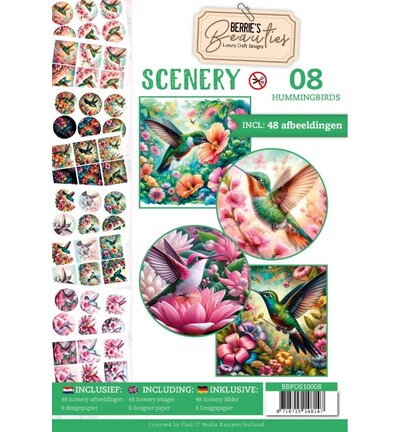 BBPOS10008 - Find-it - Push-Out Book 08 – Colibris - 