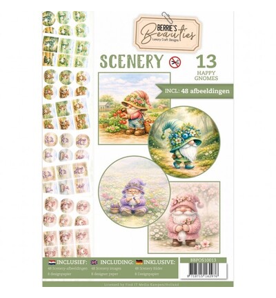 BBPOS10013 - Find-it - Push-Out Book 13 – Gnomes joyeux - Les gnomes