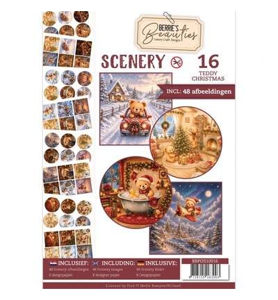 BBPOS10016 - Find-it - Push-Out Book 16 – Teddy - 