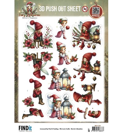 SB11152 - Find-it - Push-out – A Little Sad - Fairy Christmas SB11152 - Find-it - Push-out – A Little Sad - Fairy Christmas