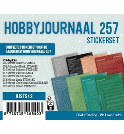 HJSTS13 - Find-it - Set d'autocollants – Hobbyjournaal 257 - Hobbyjournaal 257 HJSTS13 - Find-it - Set d'autocollants – Hobbyjournaal 257 - Hobbyjournaal 257