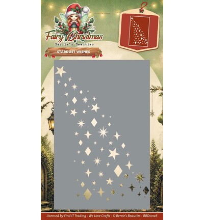 BBD10126 - Find-it - Dies – Stardust Wishes - Fairy Christmas BBD10126 - Find-it - Dies – Stardust Wishes - Fairy Christmas
