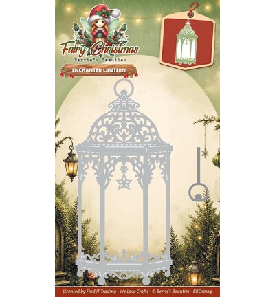 BBD10124 - Find-it - Dies – Enchanted Lantern - Fairy Christmas BBD10124 - Find-it - Dies – Enchanted Lantern - Fairy Christmas