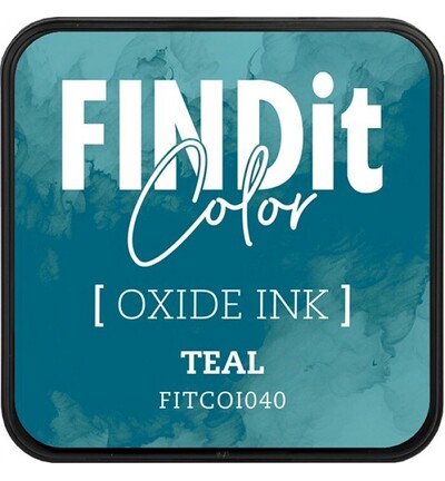 FITCOI040 - Find-it - Encre Oxide – Bleu sarcelle - 