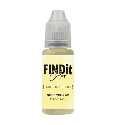FITCOIR001 - Find-it - Recharge d’encre Oxide – Jaune doux - 