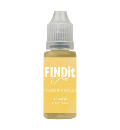 FITCOIR002 - Find-it - Recharge d’encre Oxide – Jaune - 