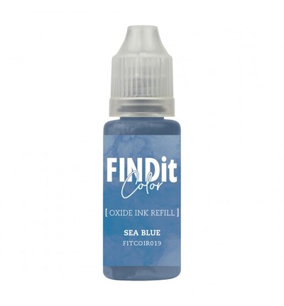 FITCOIR019 - Find-it - Recharge d’encre Oxide – Bleu mer - 