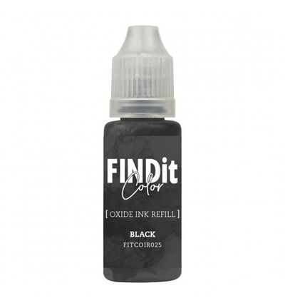 FITCOIR025 - Find-it - Recharge d’encre Oxide – Noir - 