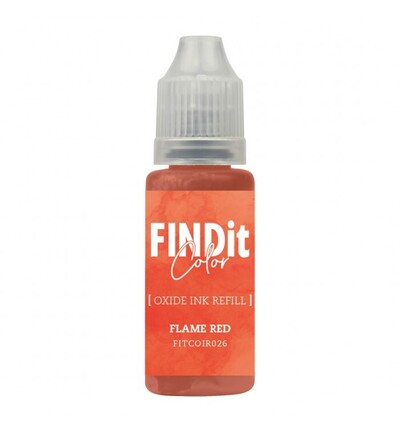 FITCOIR026 - Find-it - Recharge d’encre Oxide – Rouge flamme - 
