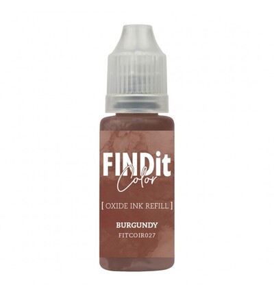 FITCOIR027 - Find-it - Recharge d’encre Oxide – Bordeaux - 