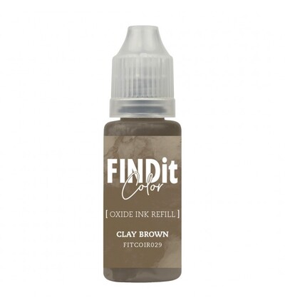 FITCOIR029 - Find-it - Recharge d’encre Oxide – Brun argile - 