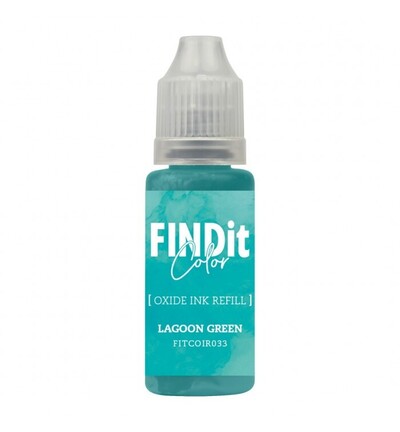 FITCOIR033 - Find-it - Recharge d’encre Oxide – Vert lagon - 