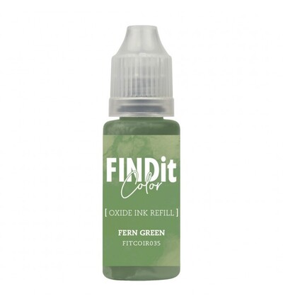 FITCOIR035 - Find-it - Recharge d’encre Oxide – Vert fougère - 