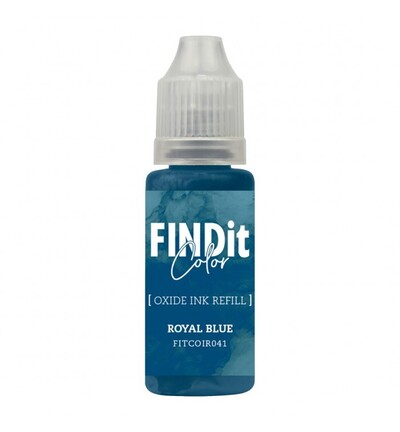 FITCOIR041 - Find-it - Recharge d’encre Oxide – Bleu royal - 