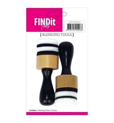 FITTBT001 - Find-it - Outils à estomper – 2 pièces - 