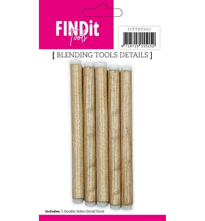 FITTBT002 - Find-it - Outils à estomper de précision – 5 pièces - 